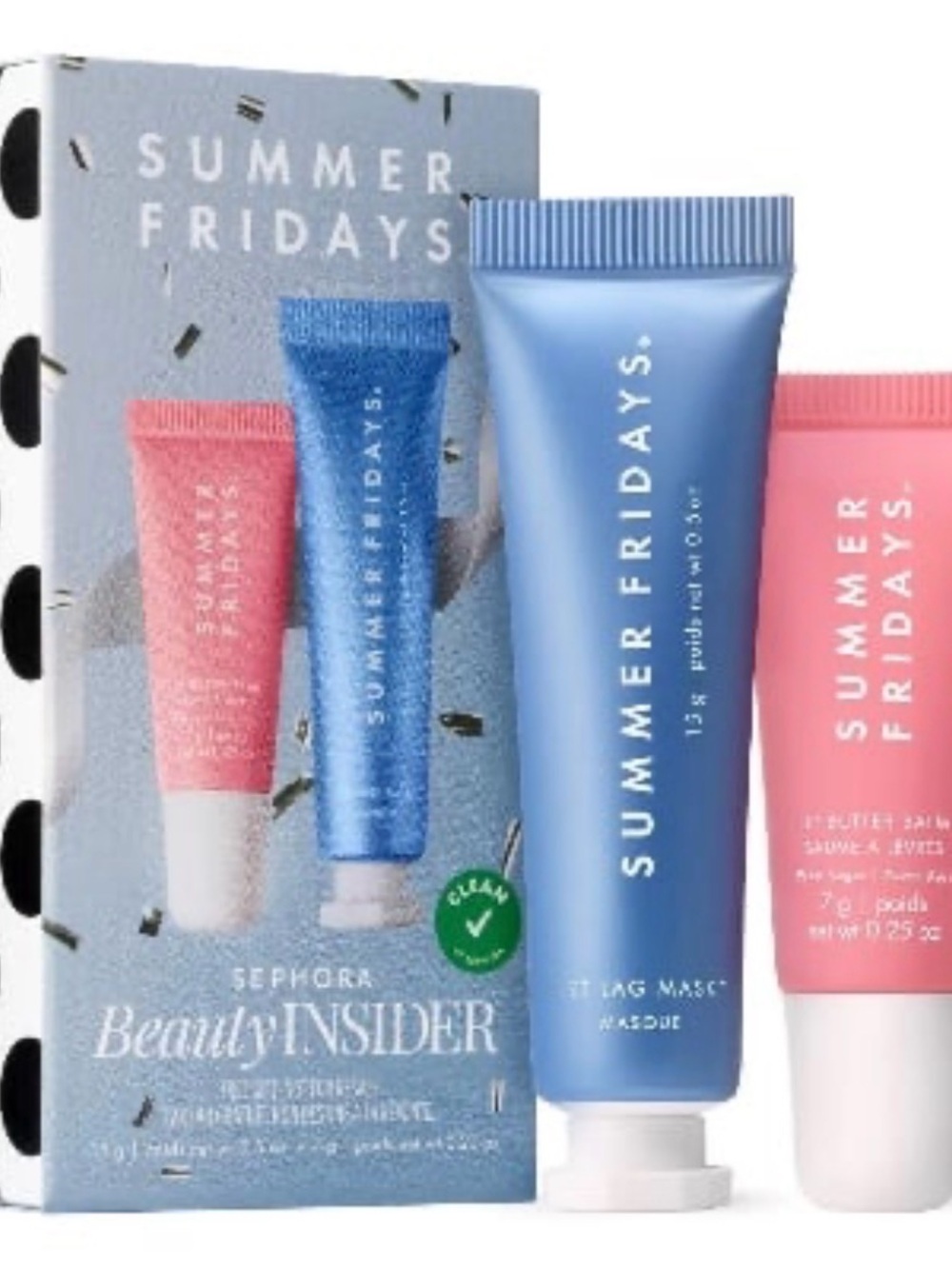 Summer Fridays Jet Lag Mask & Lip Butter